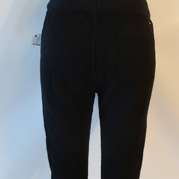 NWT Womens N. Philanthropy Black Jogger Distressed Sweatpants L * - Picture 4 of 7